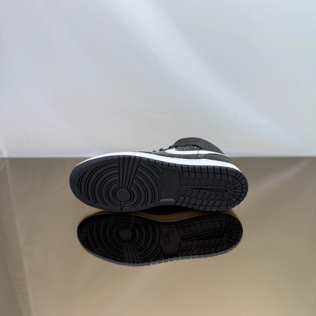 Nike Air Jordan 1 Mid SE GS Black Speckle