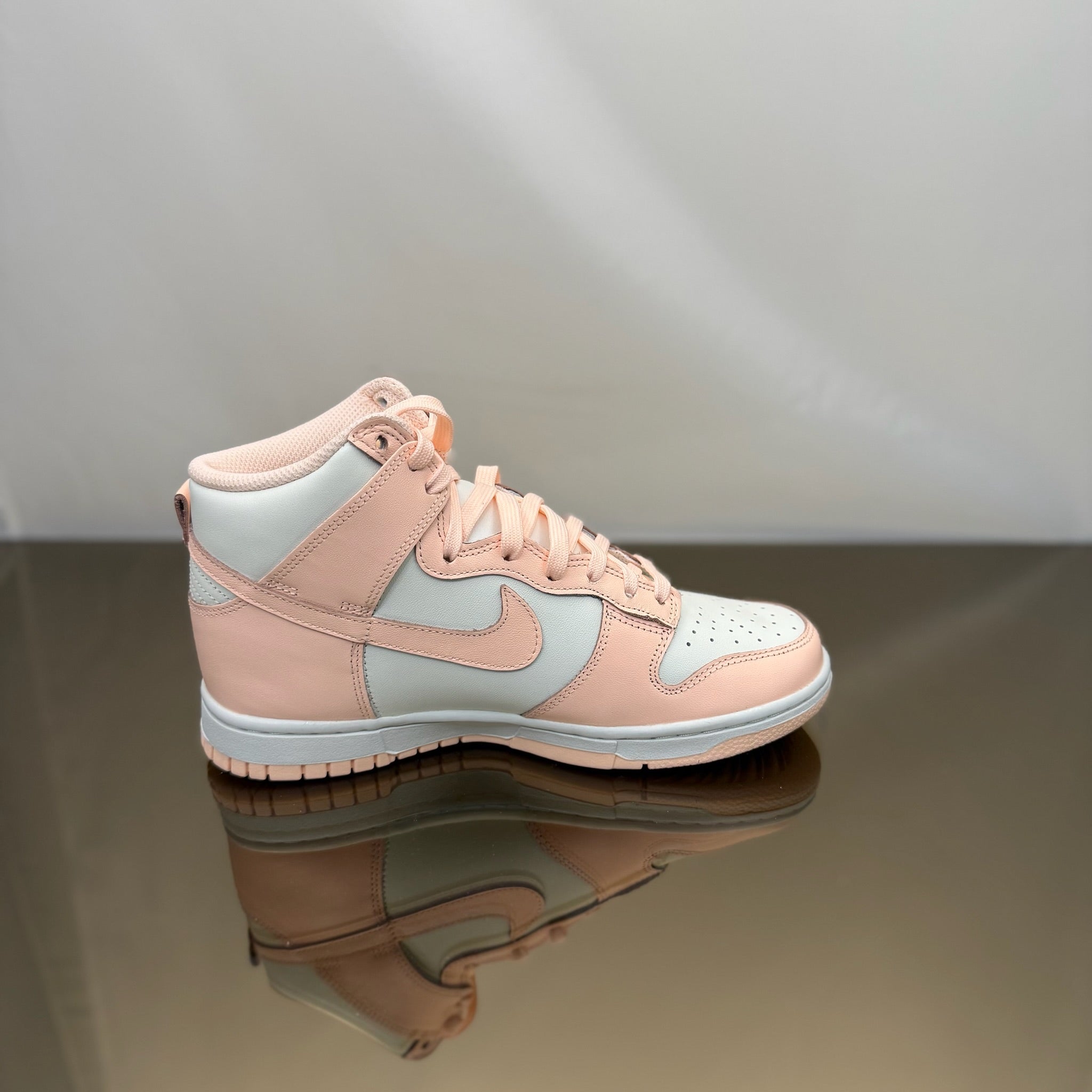 Nike Dunk High Sail Crimson Tint