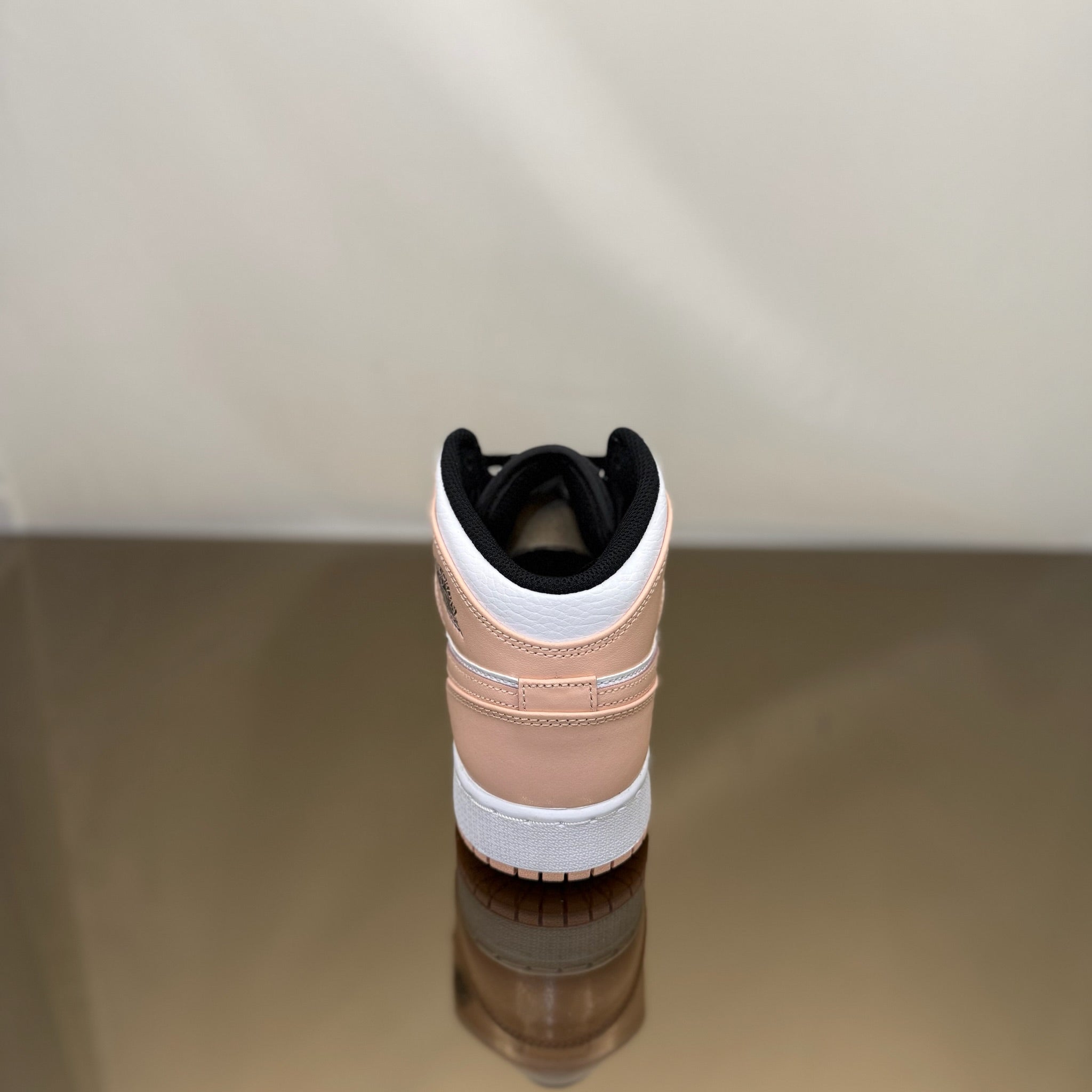 Jordan 1 Mid Arctic Orange Black Toe