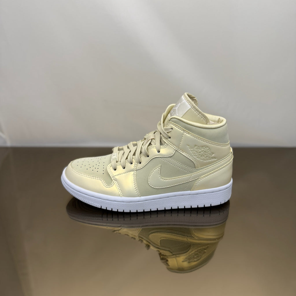 Jordan 1 Mid Goose Feather Yellow