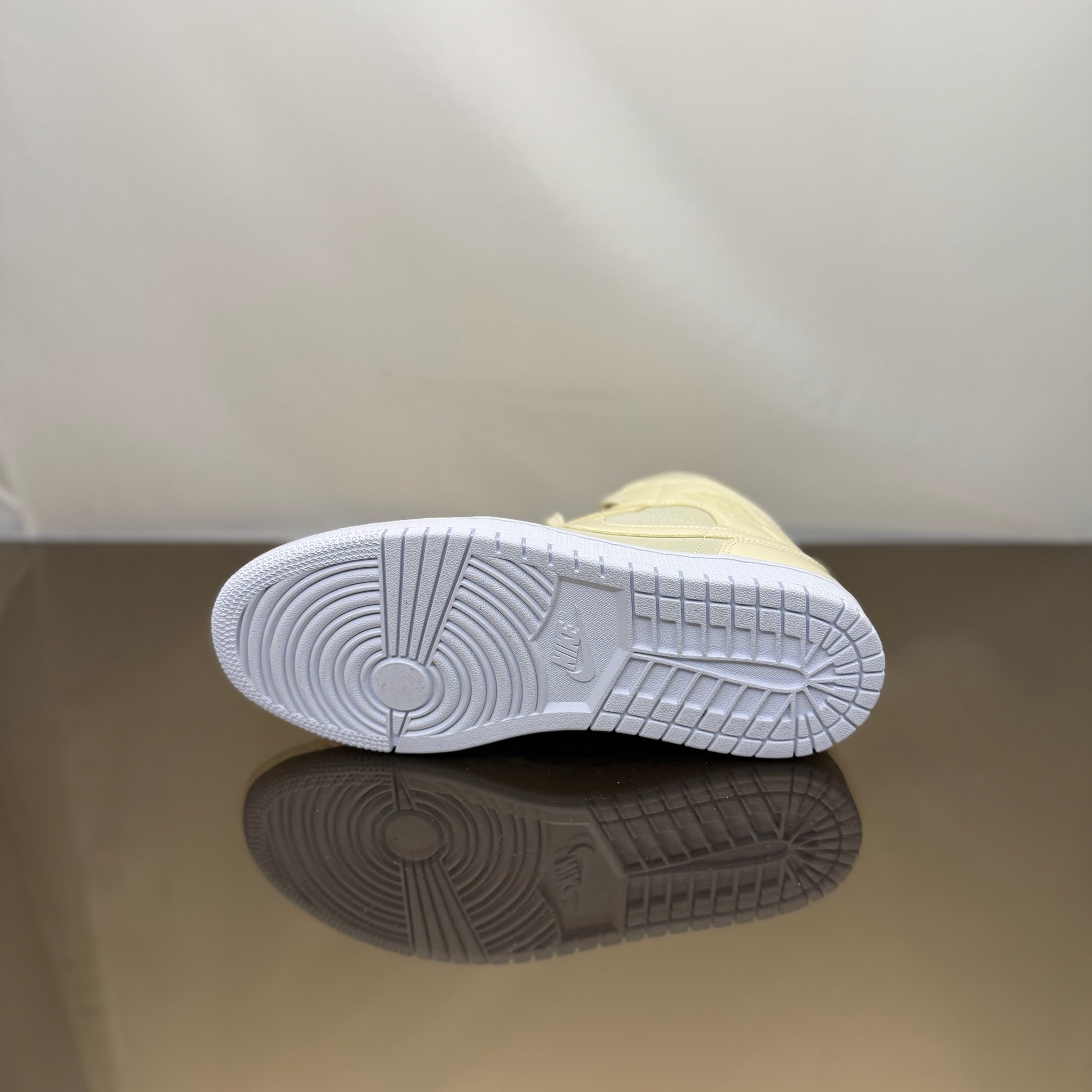 Jordan 1 Mid Goose Feather Yellow