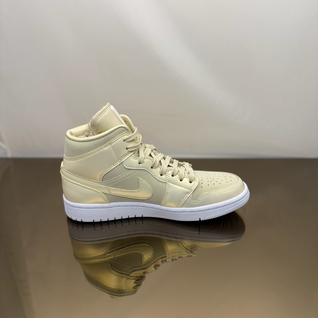 Jordan 1 Mid Goose Feather Yellow