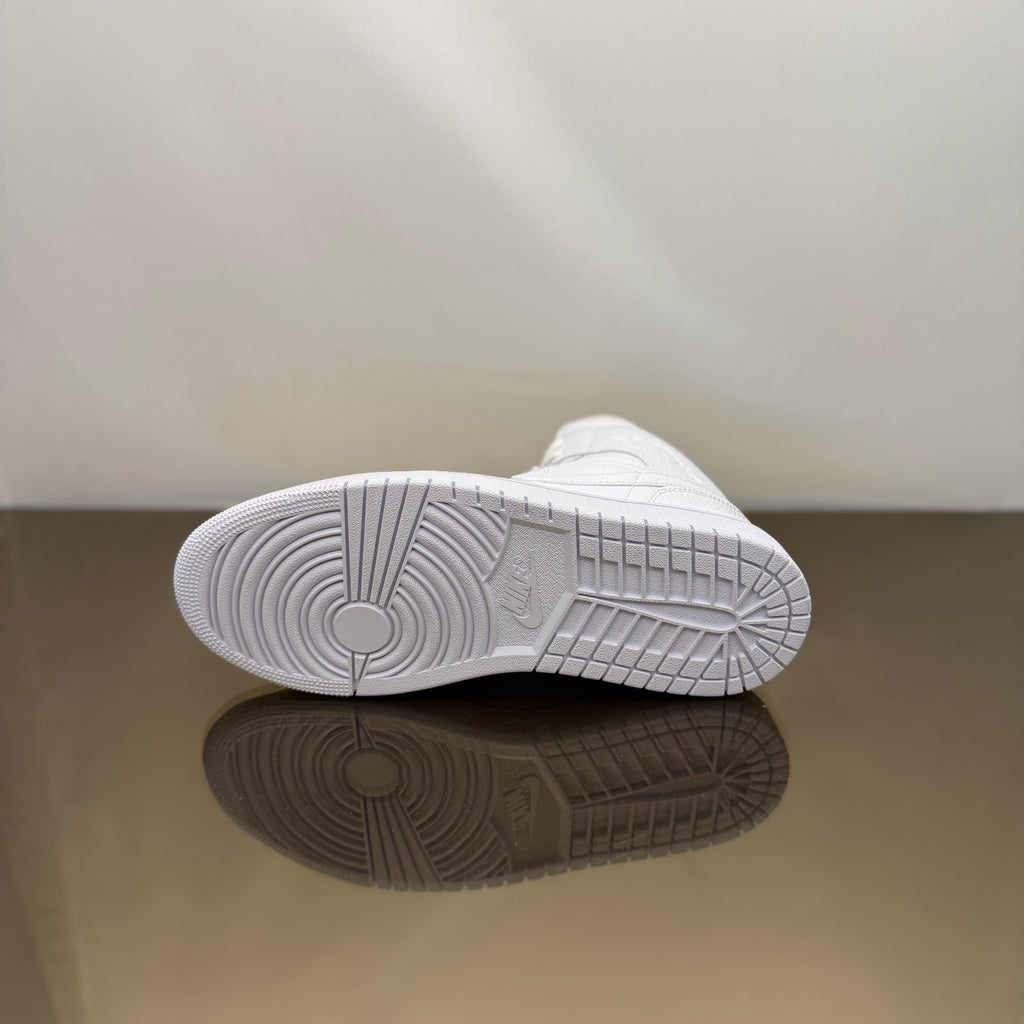 Jordan 1 Mid White Snakeskin