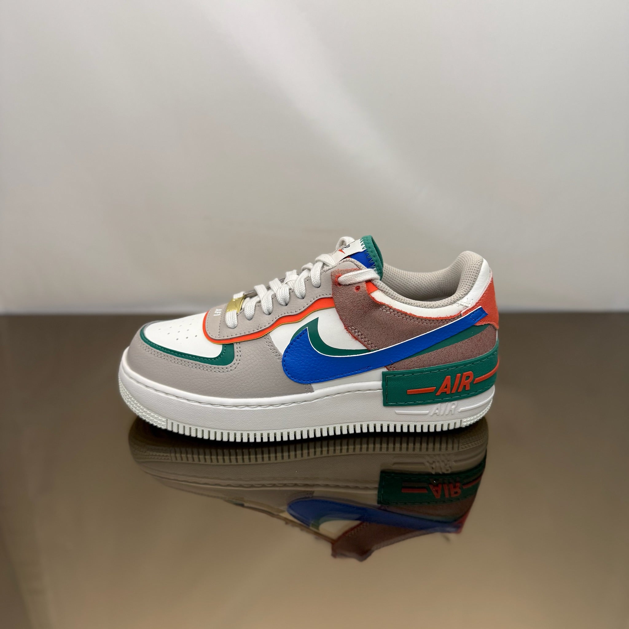 Nike Air Force 1 Shadow Sail Signal Blue Green