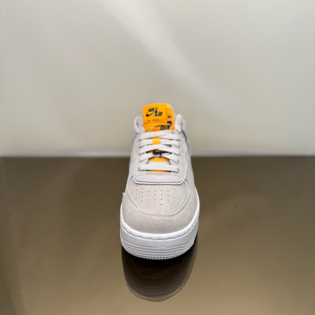 Nike Air Force 1 Shadow Vast Grey Laser Orange (W)
