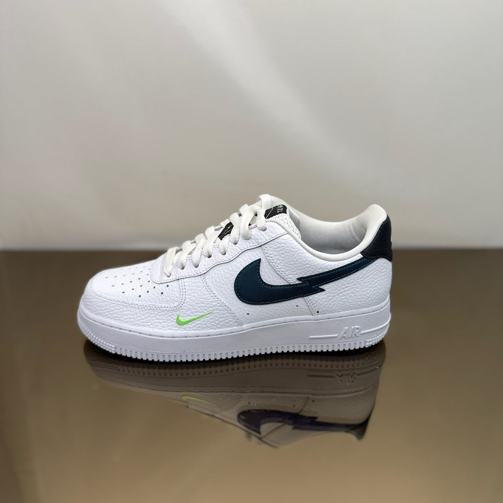 Nike Air Force 1 Low Split Swoosh White Aquamarine