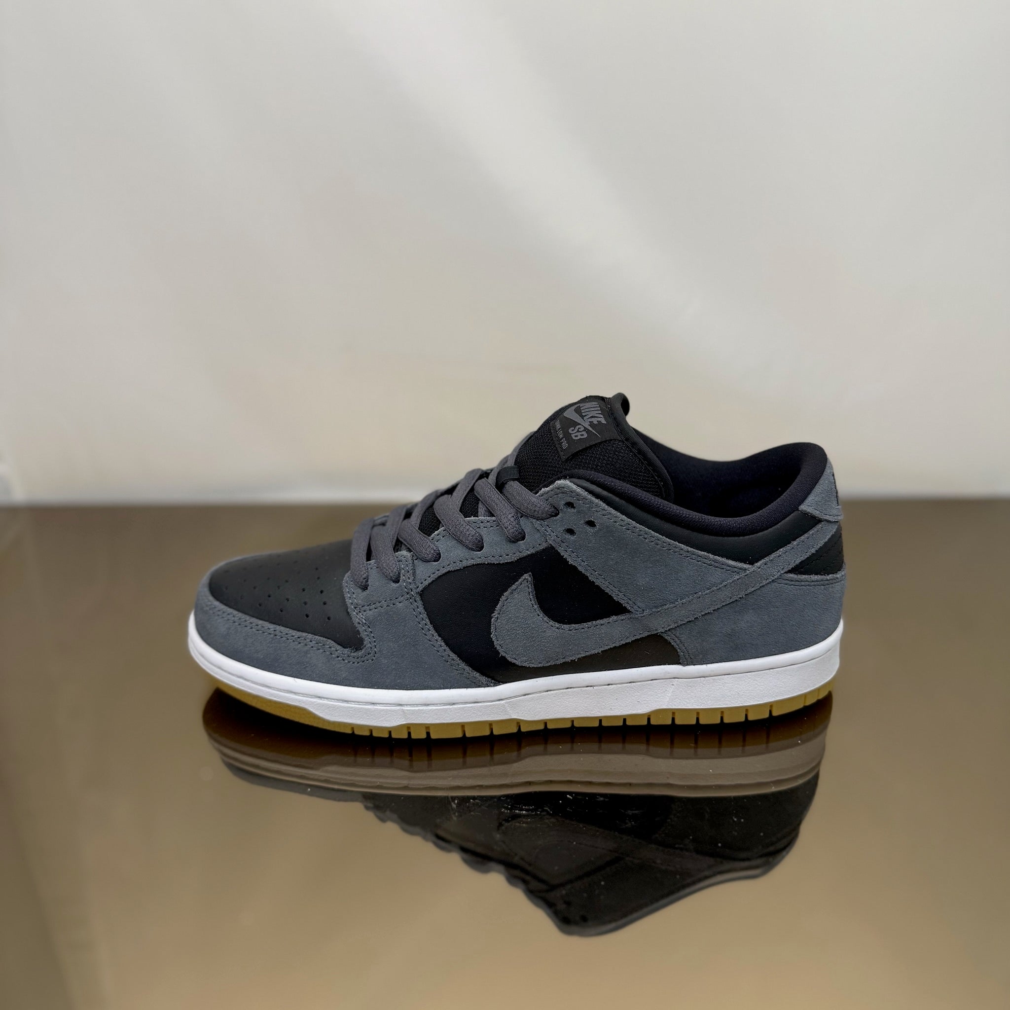 Nike SB Dunk Low Dark Grey Black Gum