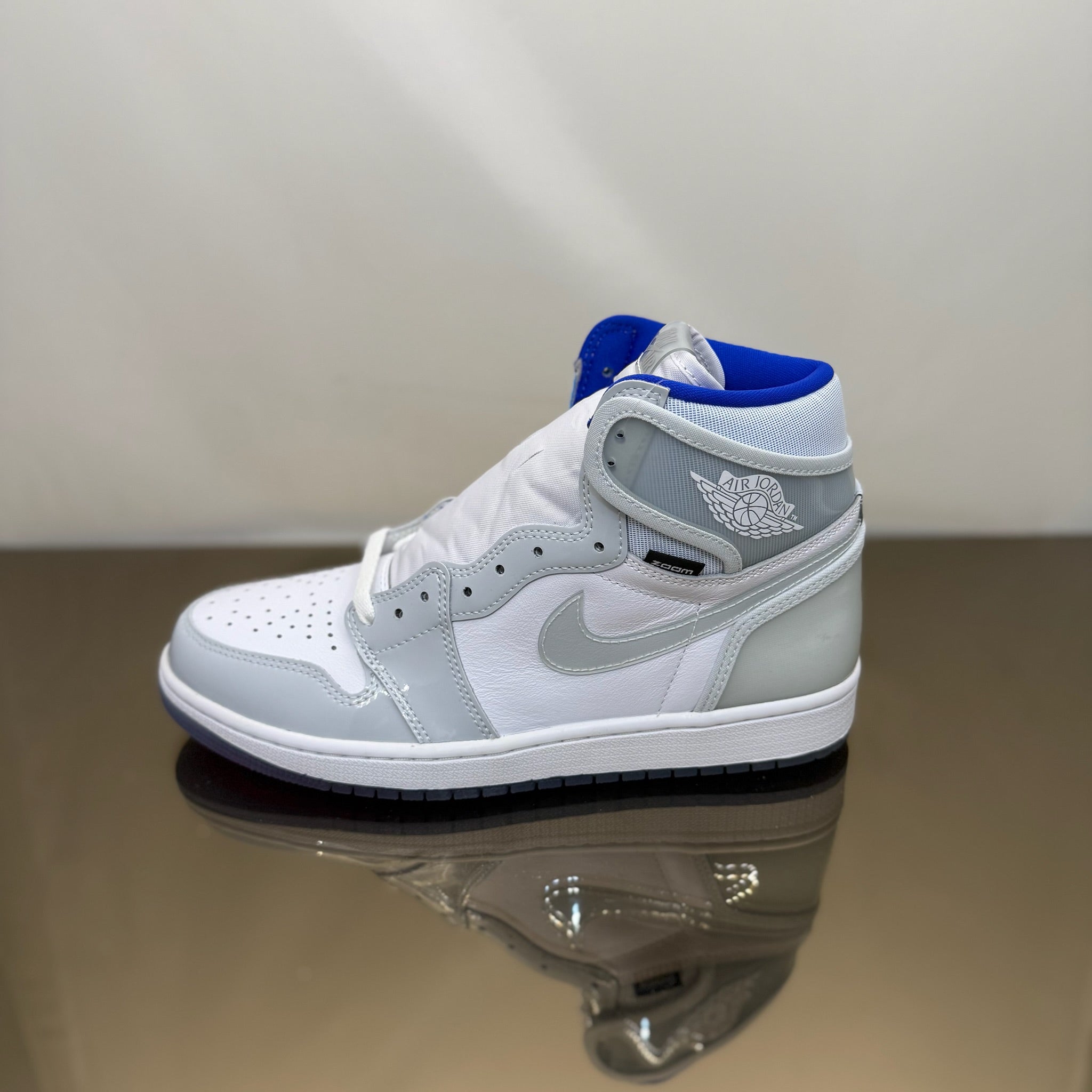 Jordan 1 Retro High Zoom White Racer Blue