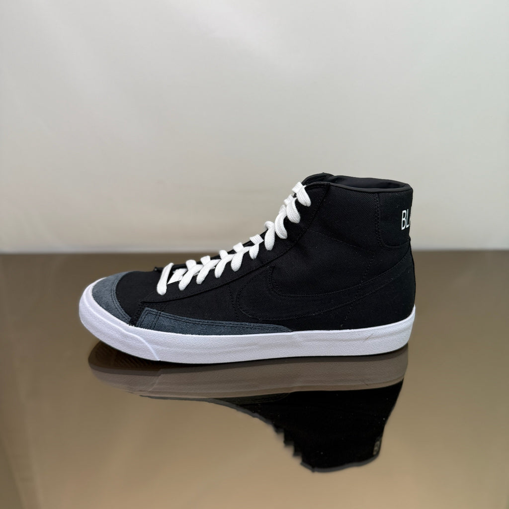 Nike Blazer Mid 77 Vintage Black Canvas