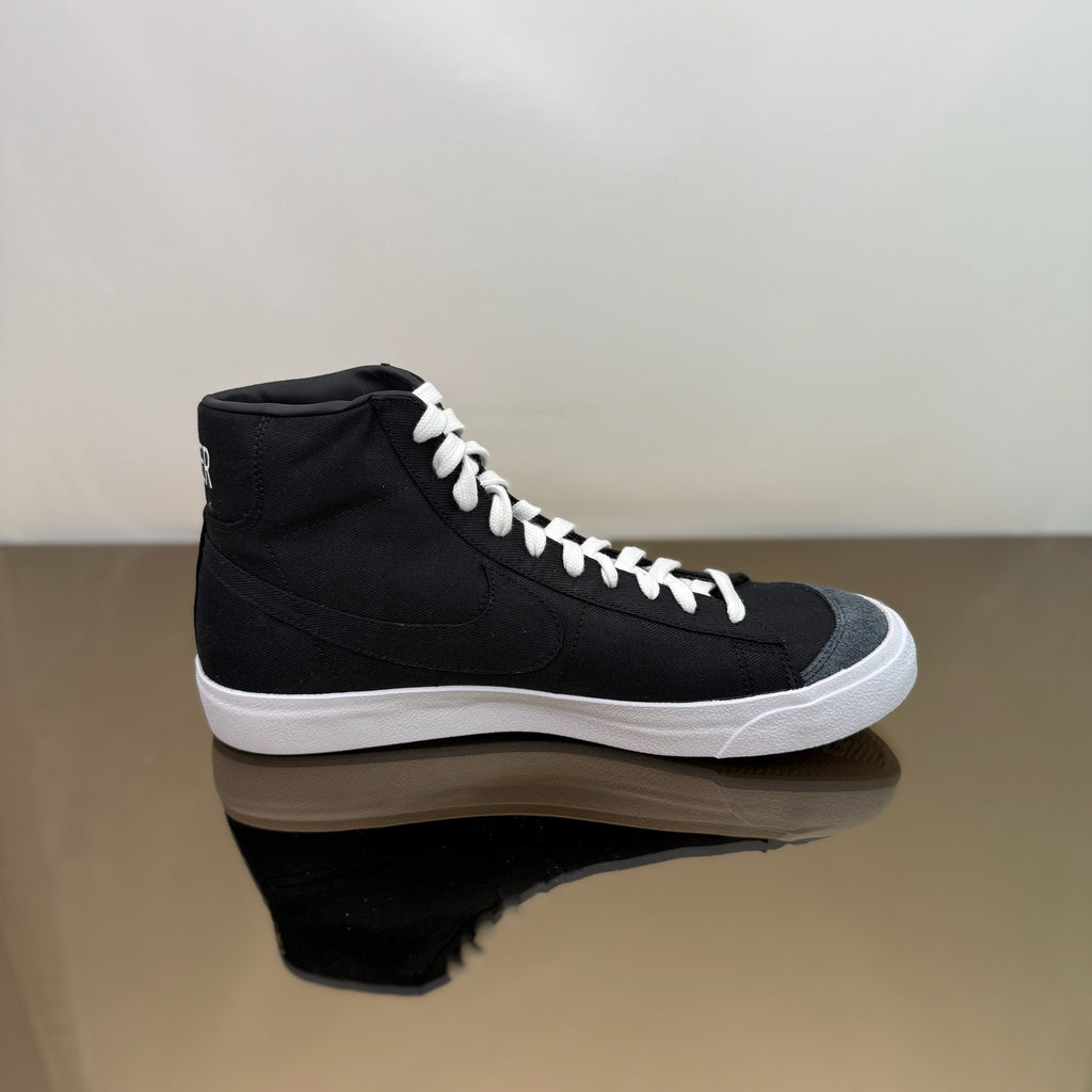Nike Blazer Mid 77 Vintage Black Canvas