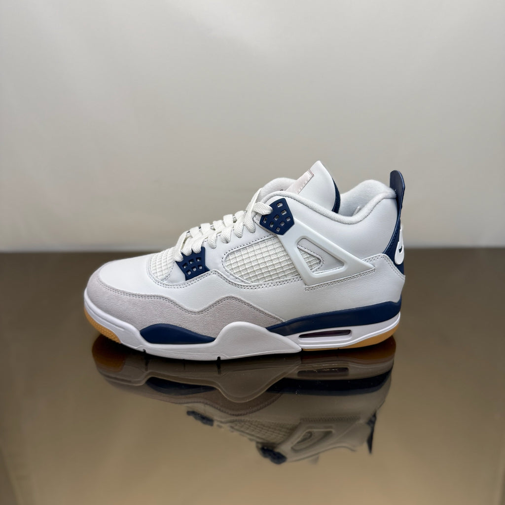 Jordan 4 Retro SB White Navy