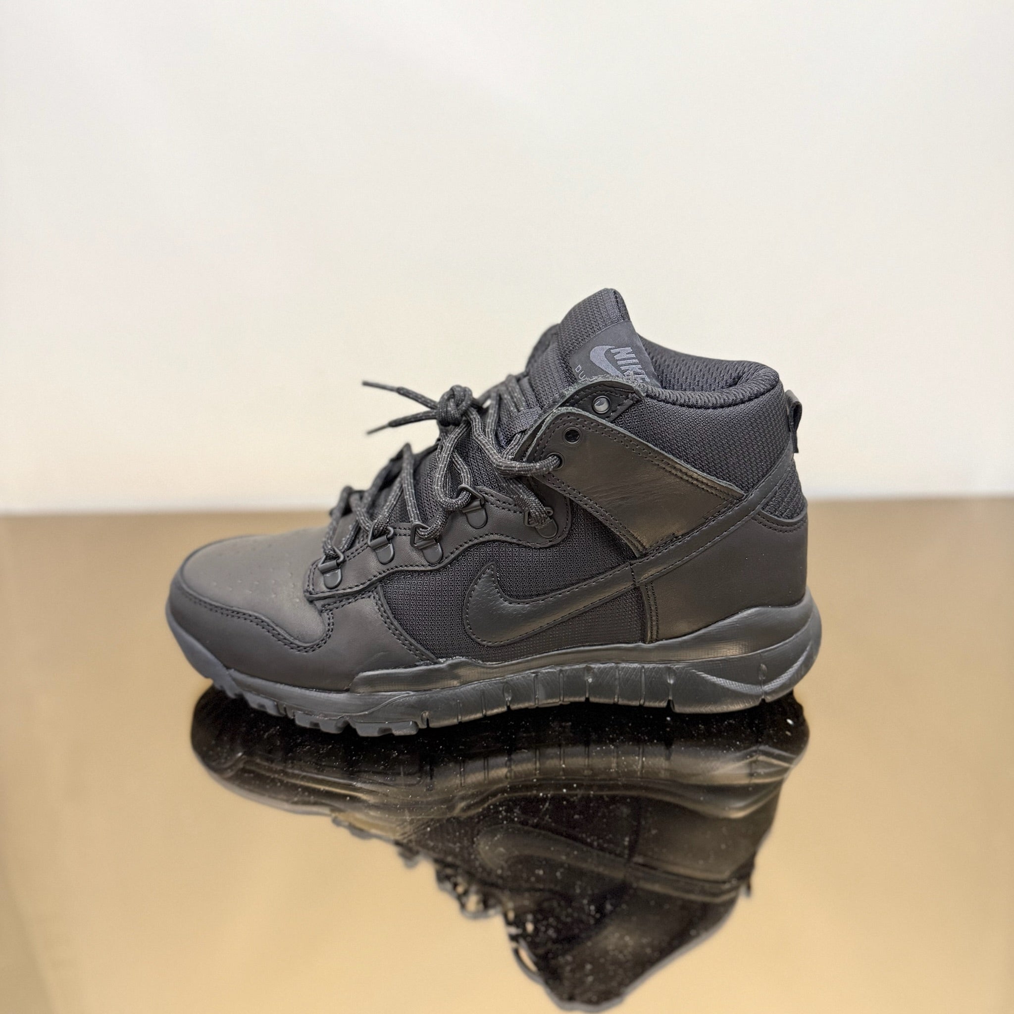 Nike SB Dunk High Stiefel Schwarz