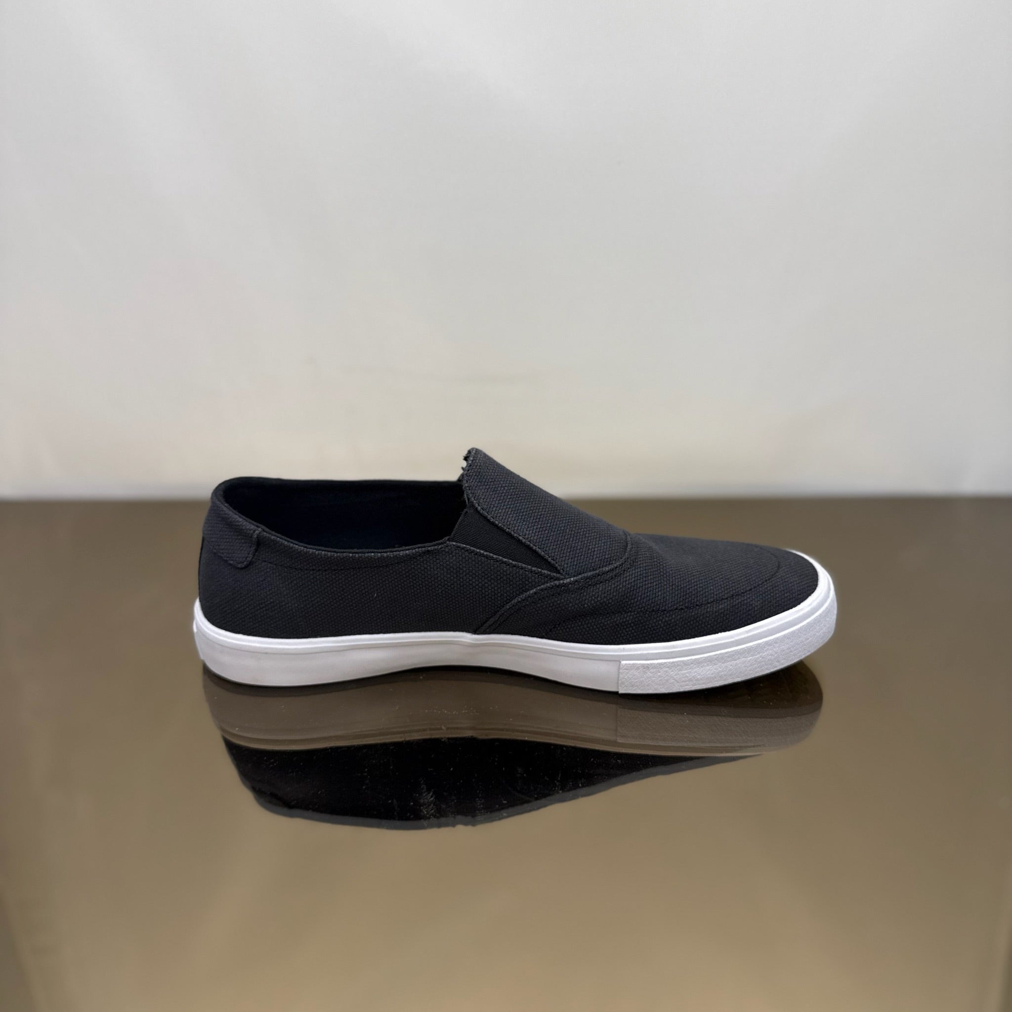 Nike SB Portmore II Solarsoft Slip Schwarz Light Bone